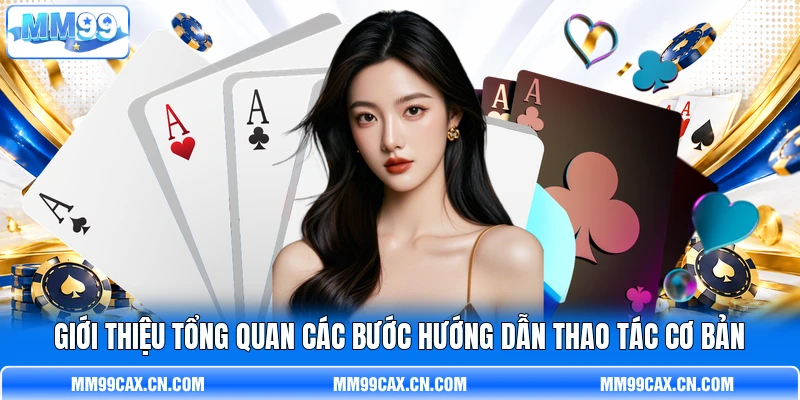 Giới thiệu tổng quan các bước hướng dẫn thao tác cơ bản
