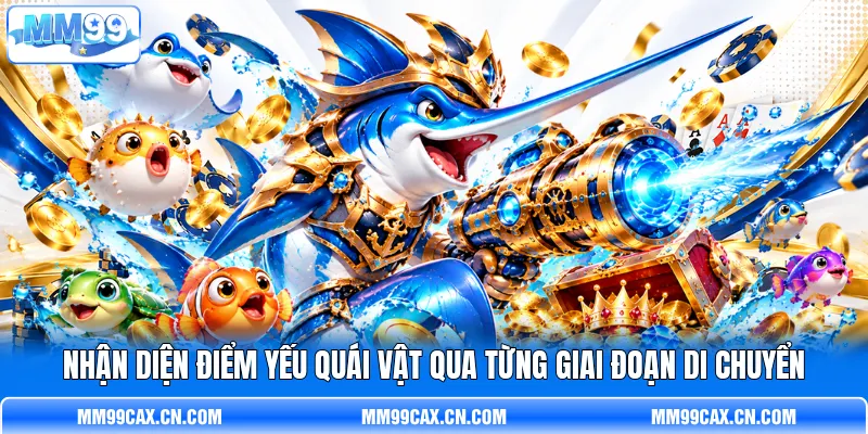 Nhận diện điểm yếu quái vật qua từng giai đoạn di chuyển Nhận diện điểm yếu quái vật qua từng giai đoạn di chuyển