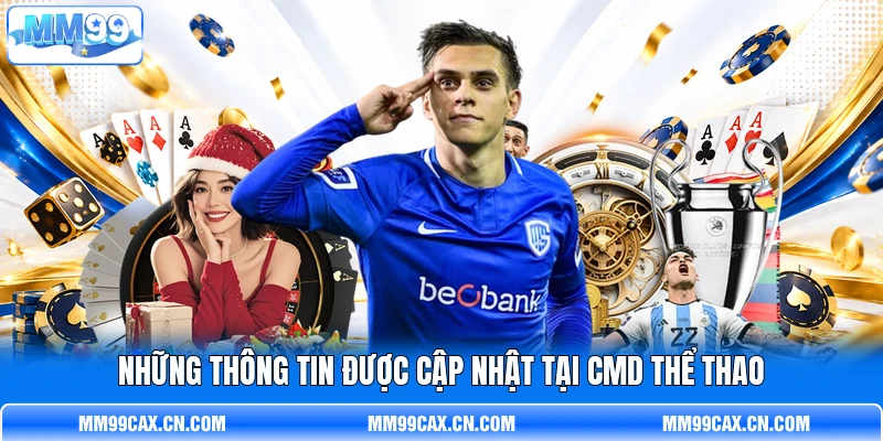 Những thông tin được cập nhật tại CMD thể thao Những thông tin được cập nhật tại CMD thể thao