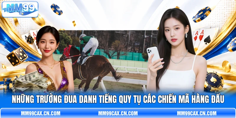 Những trường đua danh tiếng quy tụ các chiến mã hàng đầu Những trường đua danh tiếng quy tụ các chiến mã hàng đầu